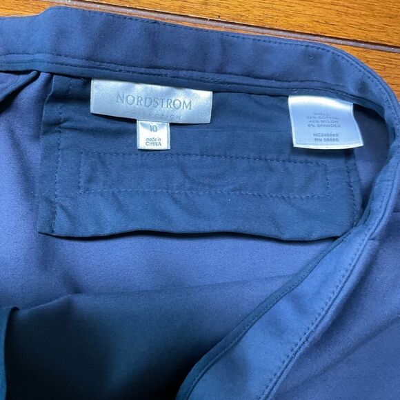 EUC Nordstrom Slate Blue Slacks size 10 #SS18 - Picture 6 of 7